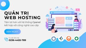Quản trị web hosting tiện lợi hơn với Cpanel kết hợp với công nghệ cao cấp
