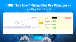 RTBH Tấm Khiên Chống DDoS Của Cloudzone.vn Hoạt Động Như Thế Nào